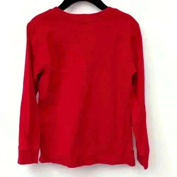 Tommy Bahama Boys Long Sleeve Red T-Shirt Size 5 Casual Crew Neck - Picture 3 of 4